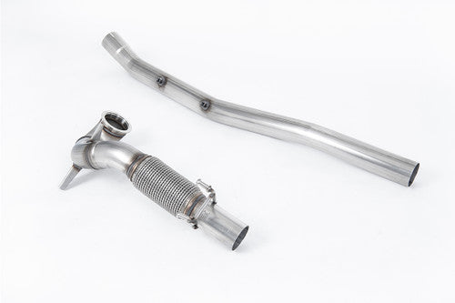 Large-bore Downpipe and De-cat - Includes GPF Delete Section - Fits only with Milltek Sport Cat Back System - Requires Stage 2 ECU Software - Golf - Mk7.5 R Variant 2.0 TSI 300PS (GPF Equipped Models Only) - 2019 - 2020 - SSXVW511
